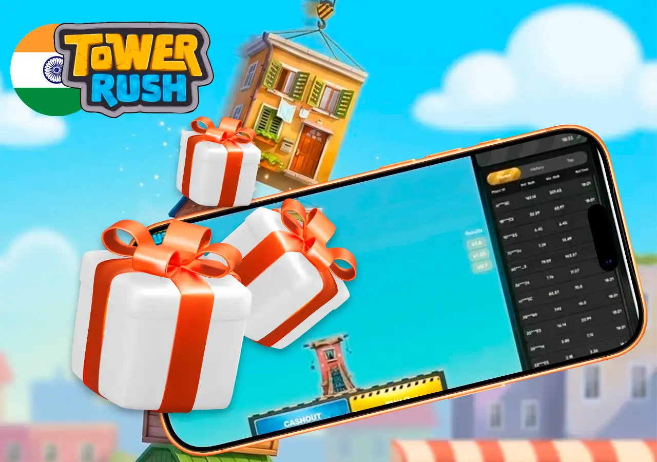 Discover special bonus features in the Tower Rush game developed by Galaxsys.